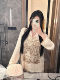Laolao Jiang Bing Silk Sexy Pajamas women Spring and Autumn 2025 새로운 홈 의류 High End