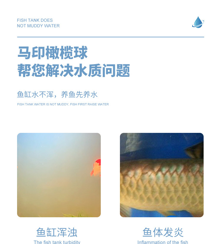 马印橄榄球鱼缸过滤材料纳米球陶瓷环培菌滤材鱼缸细菌屋净水过滤 detail 10