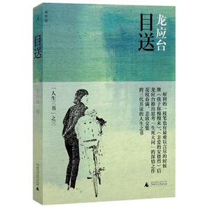 目送 彩插新版 龙应台 著 中国现当代文学 文学 广西师范大学出版社