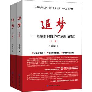 追梦——新常态下银行转型实践与探索(2册) 朱思爽 著 财政金融 经管、励志 中国金融出版社