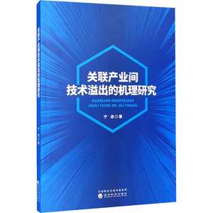 关联产业间技术溢出的机理研究 宁进 著 经济理论、法规 经管、励志 经济科学出版社