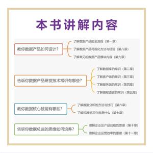 数据产品经理高效学习手册 产品设计、技术常识与机器学习 张威 著 数据库 专业科技 人民邮电出版社 9787115526380