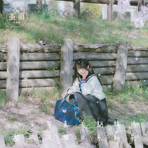 (Cocoon Meng) Japanese girl photo fresh lolita private photo jk late period antique Hanfu refined color matching