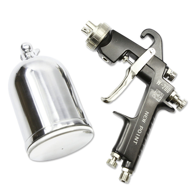 Taiwan Puyuan spray gun W-200 spray gun upper and lower pot spray gun high atomization furniture car paint spray gun primer