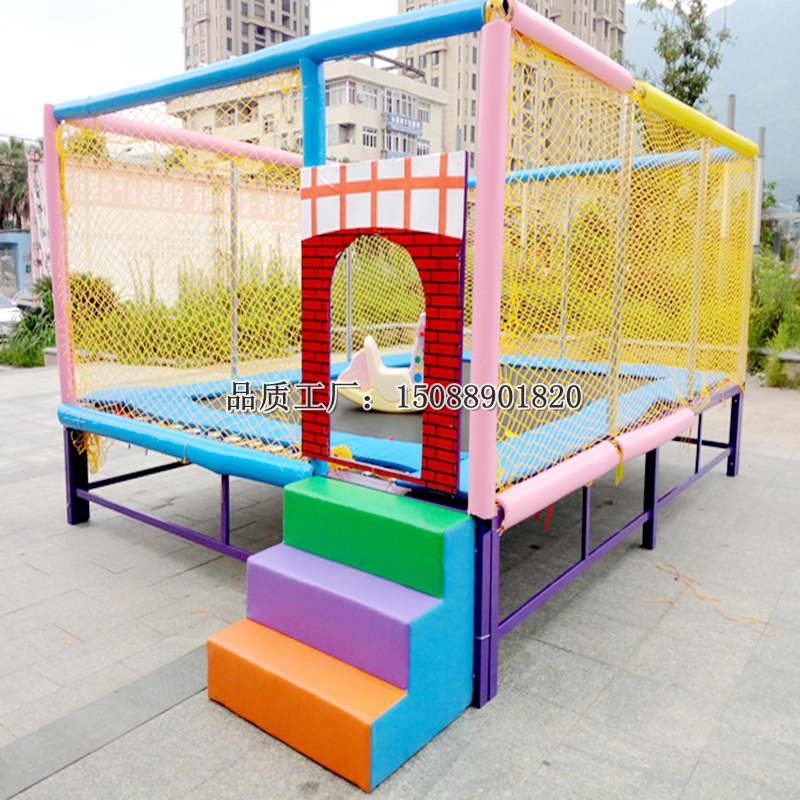 Kindergarten Large trampoline Outdoor trampoline Indoor playground equipment Outdoor square stalls Children's business