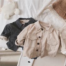 CHAO Zanzili Han Fan has a tone for children plus velvet corduroy warm thick shirts for men and women childrens coats 2019 winter