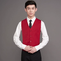 Xcmj katan Император меча жилет темно -красный