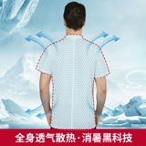 Униформа шеф-повара для мужчин, летняя ультратонкая полностью дышащая сетчатая униформа шеф-повара для отеля, кухни, барбекю, общественного питания, летняя с короткими рукавами