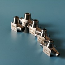 304 stainless steel 16-32MPa butt welding high pressure tee intermediate joint butt welding tee reducing joint