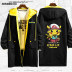 Jacket Elf Bảo Giấc mơ Elf Pikachu Thám Co-hoạt hình Jacket Quần áo Couple nam Và nữ áo gió 