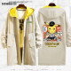 Jacket Elf Bảo Giấc mơ Elf Pikachu Thám Co-hoạt hình Jacket Quần áo Couple nam Và nữ áo gió