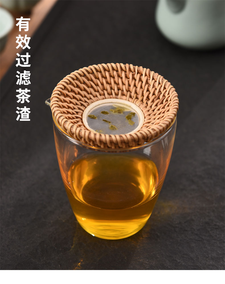 Tao blessing the cane top service up bamboo has) creative move good tea strainer filter tea tea tea accessories