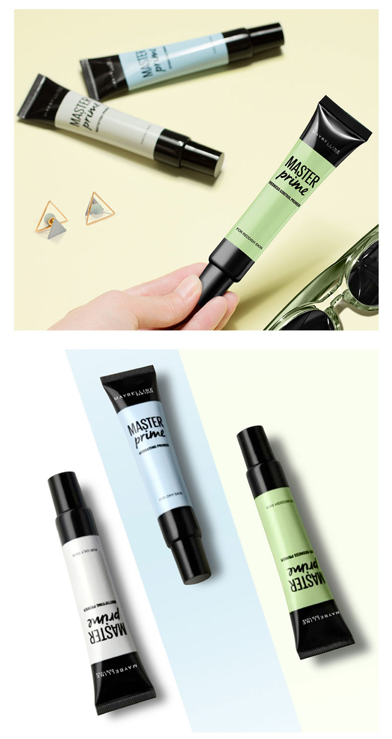 Maybelline trang điểm tổng thể trang điểm trước khi trang điểm, làm cho một nền tảng, ngay cả tông màu da, lỗ chân lông vô hình, mờ kem kiểm soát dầu kem che khuyết điểm maybelline