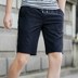 2020 Elastic denim quần short bé trai mùa hè quần mỏng năm điểm mùa hè ngắn lỏng 7 điểm giản dị giữa quần 