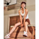 Lanikar Huang Duoduo the same blue top sports vest female hanging neck with chest pad fitness underwear yoga clothing