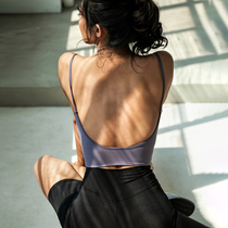 La Nikar sports underwear vest camisole top with chest pad running training fitness yoga suit summer