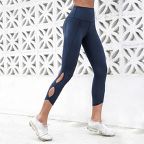 La Nikar stretch tight fitness pants womens high waist lift hips wear running quick-dry training summer yoga pants