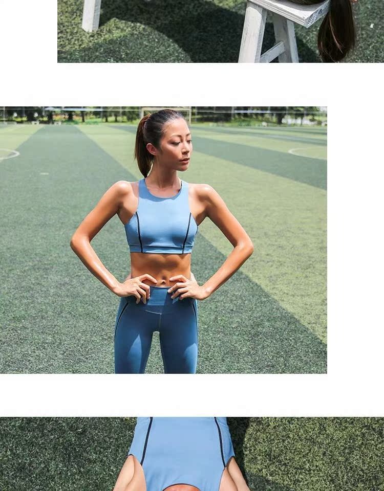 La Nikar đồ lót thể thao chuyên nghiệp nữ tập thể dục yoga nữ kiểu vest không vành thoáng khí áo ngực liền mạch áo tập adidas