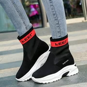 Giày cao cổ trẻ em booties mùa đông vớ cao