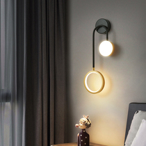 Bedroom Bed Head Lamp Nordic Modern Minimalist Light Extravagant Wall Lamp Living Room Veranda Light Creative Background Wall Lamp