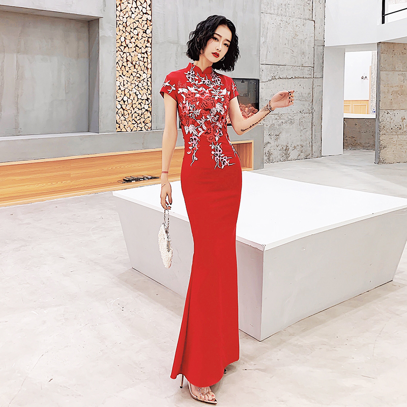  XXXL size is smaller than before ordering, consult customer service+Burgundy, long   + $4.71 