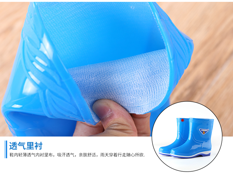 Áo mưa che mưa nữ ống mưa ủng ngắn ống ủng chống trượt giày cao su ấm áp đặt giày bông không thấm nước giày nữ giày đi mưa crocs