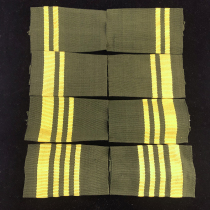  Brand new inventory 87 Army and air force cloth epaulette title Early cloth epaulette army fan collection memorial