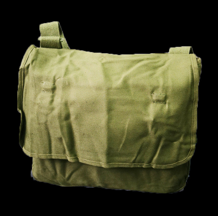 Brand new stock old fashioned 87 satchel 87 hanging bag military fan collection