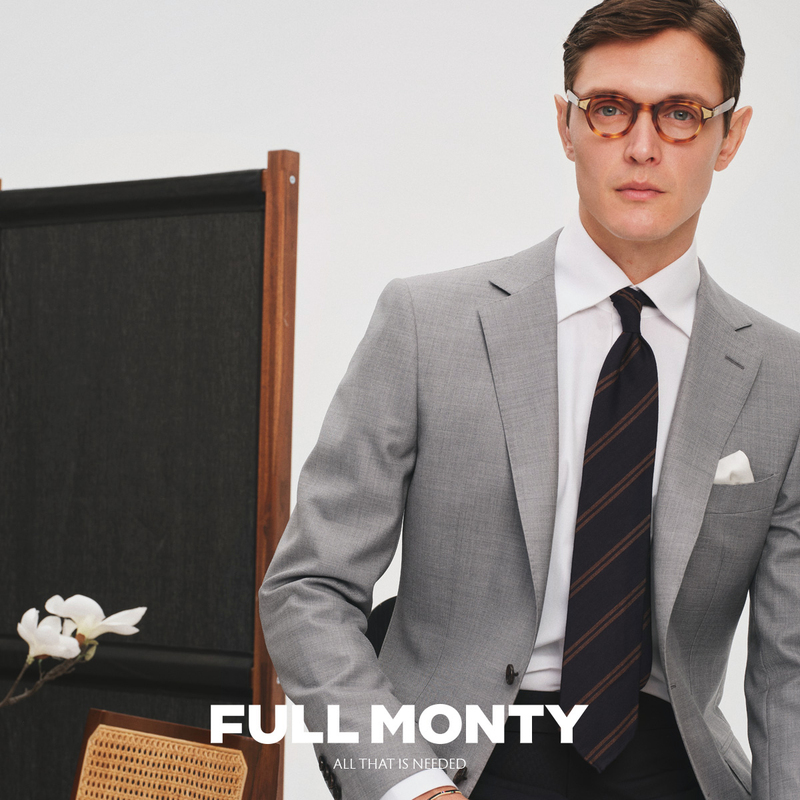 Full Monty Wool Suit Jacket Men's Slim Business Gray Single Suit Spring and Autumn Men's Casual Suit Top Full Monty Wool Suit Jacket Men's Slim Business Gray Single Suit Spring and Autumn Men's Casual Suit Top