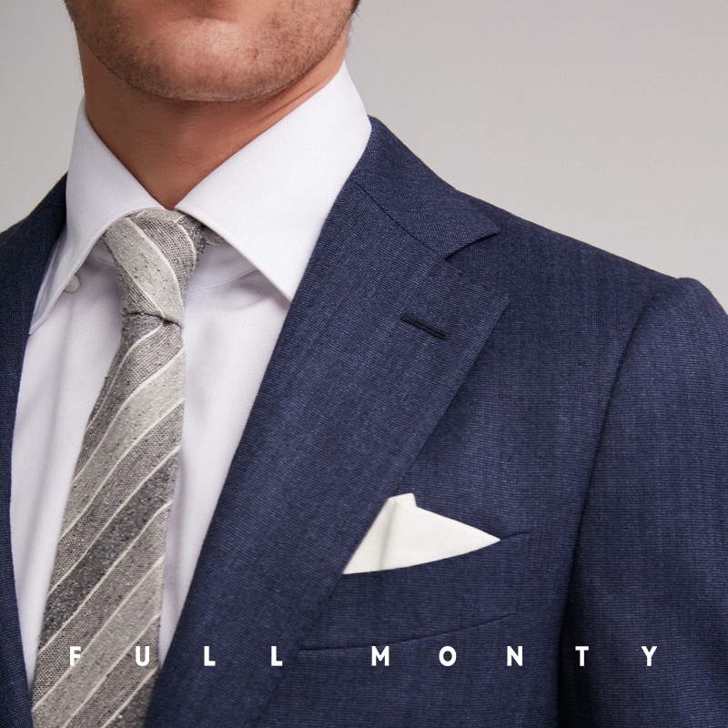 Full Monty Tây Tạng cyan gạo tấn hạt tiêu flannel muối phù hợp với nam giới trẻ đơn hàng khóa thiết Tây