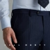 FULL MONTY mẫu bút chì màu xanh hải quân kinh doanh quần nam mỏng flannel váy phù hợp với quần - Suit phù hợp Suit phù hợp