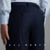 FULL MONTY mẫu bút chì màu xanh hải quân kinh doanh quần nam mỏng flannel váy phù hợp với quần - Suit phù hợp Suit phù hợp