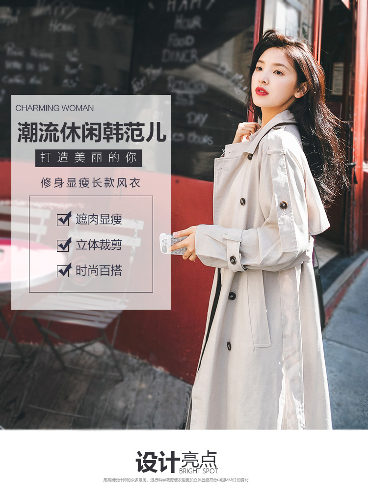 Trench pour femme en Coton en Coton - Ref 3227168 Image 7