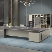 Boss desk office table and chair combination Chief desk simple modern light luxury office manager table