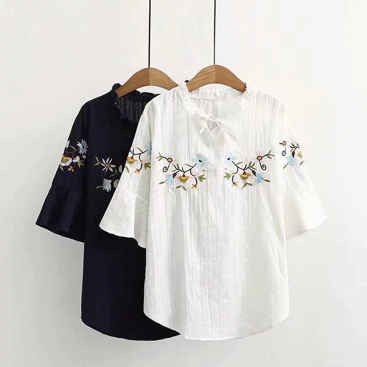 Large size women's clothing young mother summer short-sleeved top middle-aged women's Western style fat mother T-shirt summer pure cotton plus fertilizer