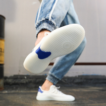 Boiling Sanskrit net shoes mens shoes summer breathable 2021 New Tide casual jelly bottom Joker small white shoes