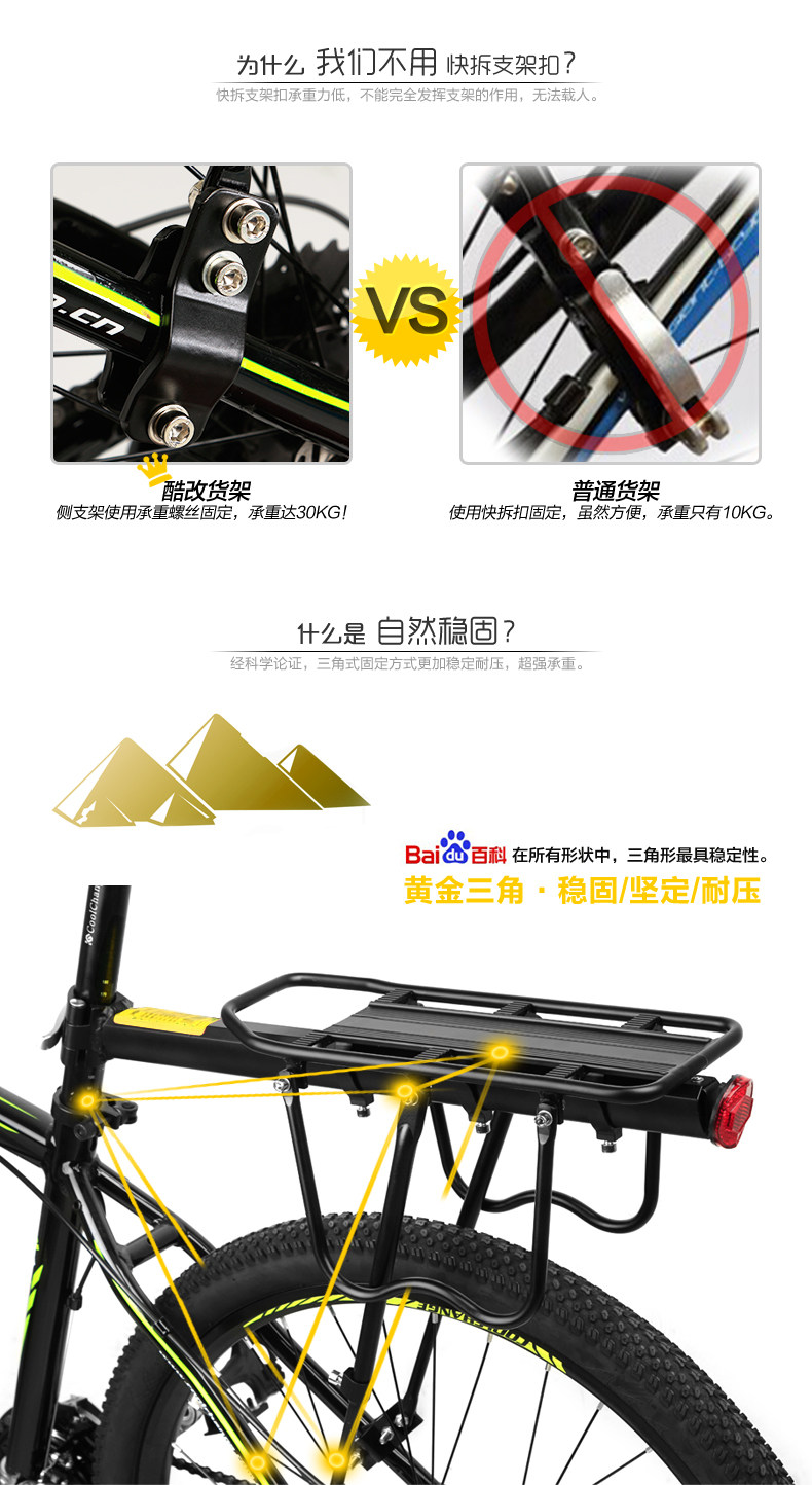 Porte-bagages pour vélo COOLCHANGE - Ref 2413084 Image 28