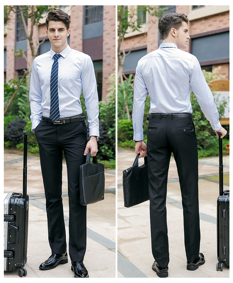 Quần tây quần nữ màu đen phù hợp với quần thẳng thon gọn - Suit phù hợp mẫu quần tây nam đẹp 2021