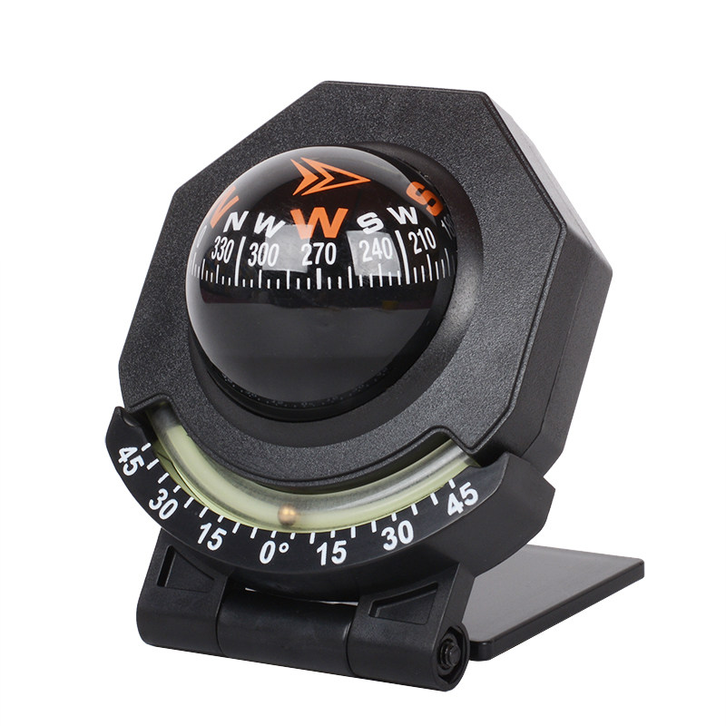 Luminous high-precision on-board guide ball test gradient with vehicle multifunction car outdoor cross-country compass interior-Taobao