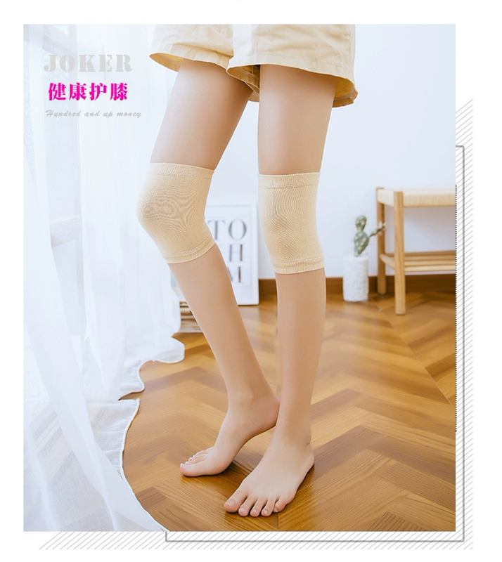 Kneepad mùa hè ấm áp cotton mỏng văn phòng điều hòa phòng ngắn ống dài nam và nữ yoga khiêu vũ thể thao legging vớ