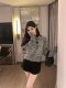 LunaLuna Xiaoxiang ແບບ sequined lapel sweater ດູໃບໄມ້ລົ່ນຂອງແມ່ຍິງແລະລະດູຫນາວ Yuanying ແບບ guaiguai ວິທະຍາໄລ sweater