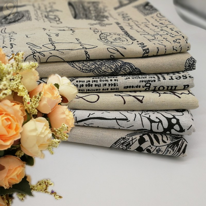 Nine-degree creative ZS003 retro cotton linen table mat cloth display with display props meritocratic decorative fabric cotton fabric