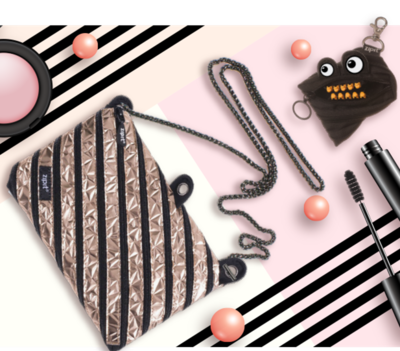 Israel Zipit a zipper bag creative metal series chain bag women's portable small bag messenger bag