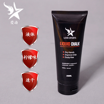  Lemon-flavored liquid paste magnesium powder Badminton pole dance barbell non-slip powder Gymnastics fitness dry hand liquid