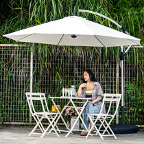 Outdoor Patio Balcony Sun Umbrellas Outdoor Security Guard Booth Sun Umbrella 3 m Banana Umbrella Villa Garden Open-air Umbrella