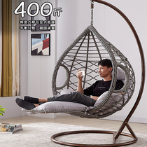 Hanging Basket Rattan Chair Bird Nest Sloth Chair Indoor Hammock home Balcony Rocking Chair Swing Net Red Rocking Blue Double Chandelia