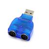 Ps2 to USB Adapter Cable Mouse Keyboard Computer Round Port Round Head Ps/2 Female to USB Male Interface Converter