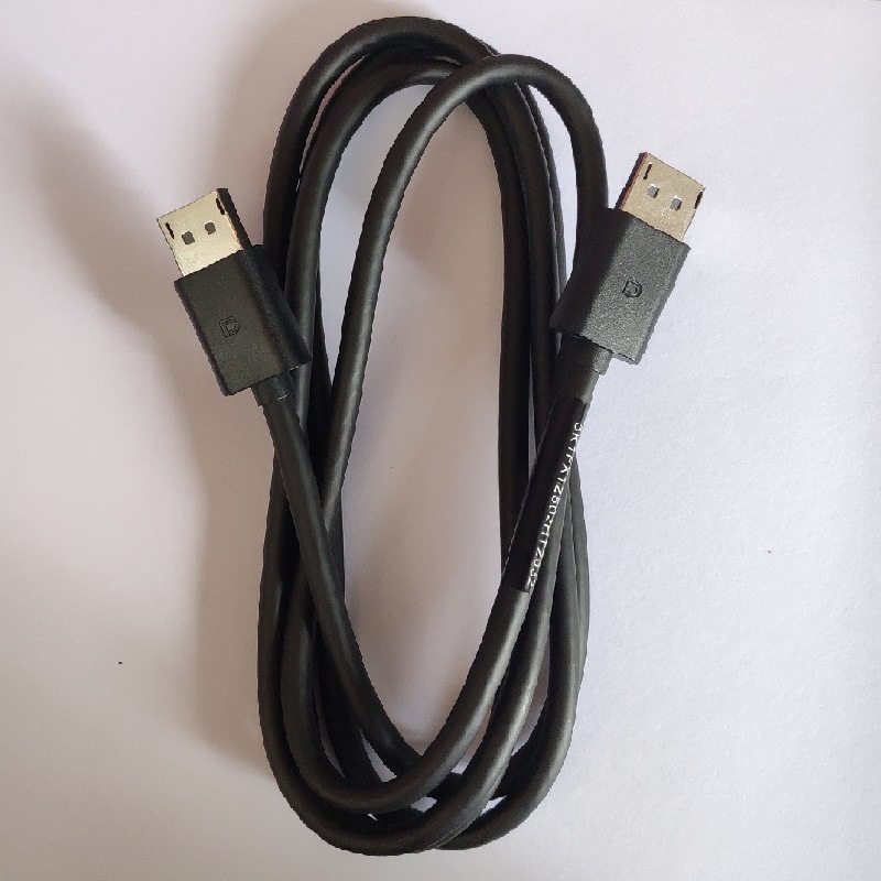 1.8m Brand New Male-To-Male Large Dp Data Cable Supports 4K 19+1 High-Definition 3D Full Oxygen-Free Copper Data Cable