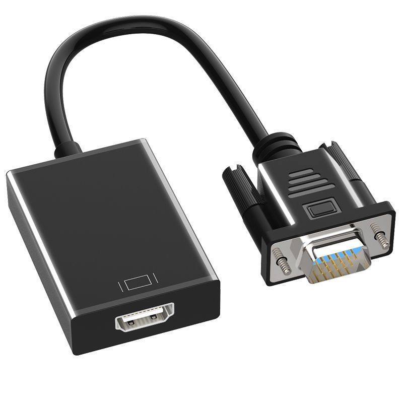Vga to HDMI Adapter with Audio Vga Male to HDMI Female Computer Monitor Tv Converter