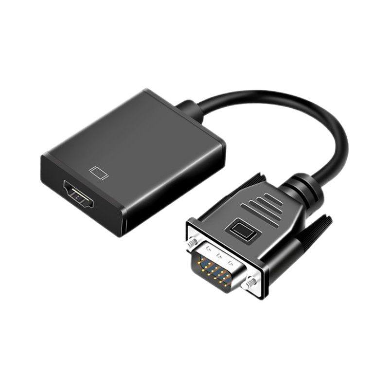Vga to HDMI Adapter with Audio Vga Male to HDMI Female Computer Monitor Tv Converter